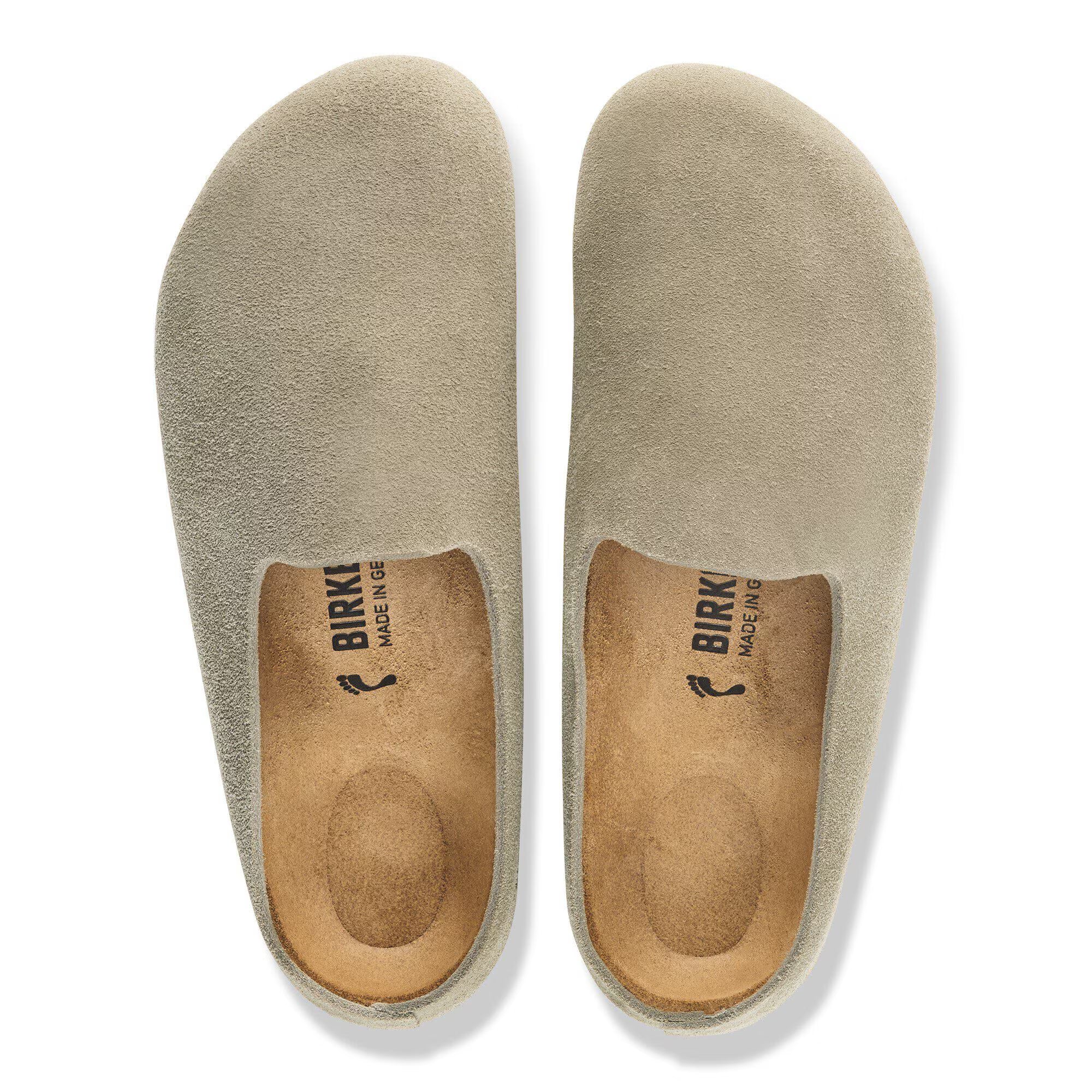 Amsterdam Wrapped Suede Leather Clogs