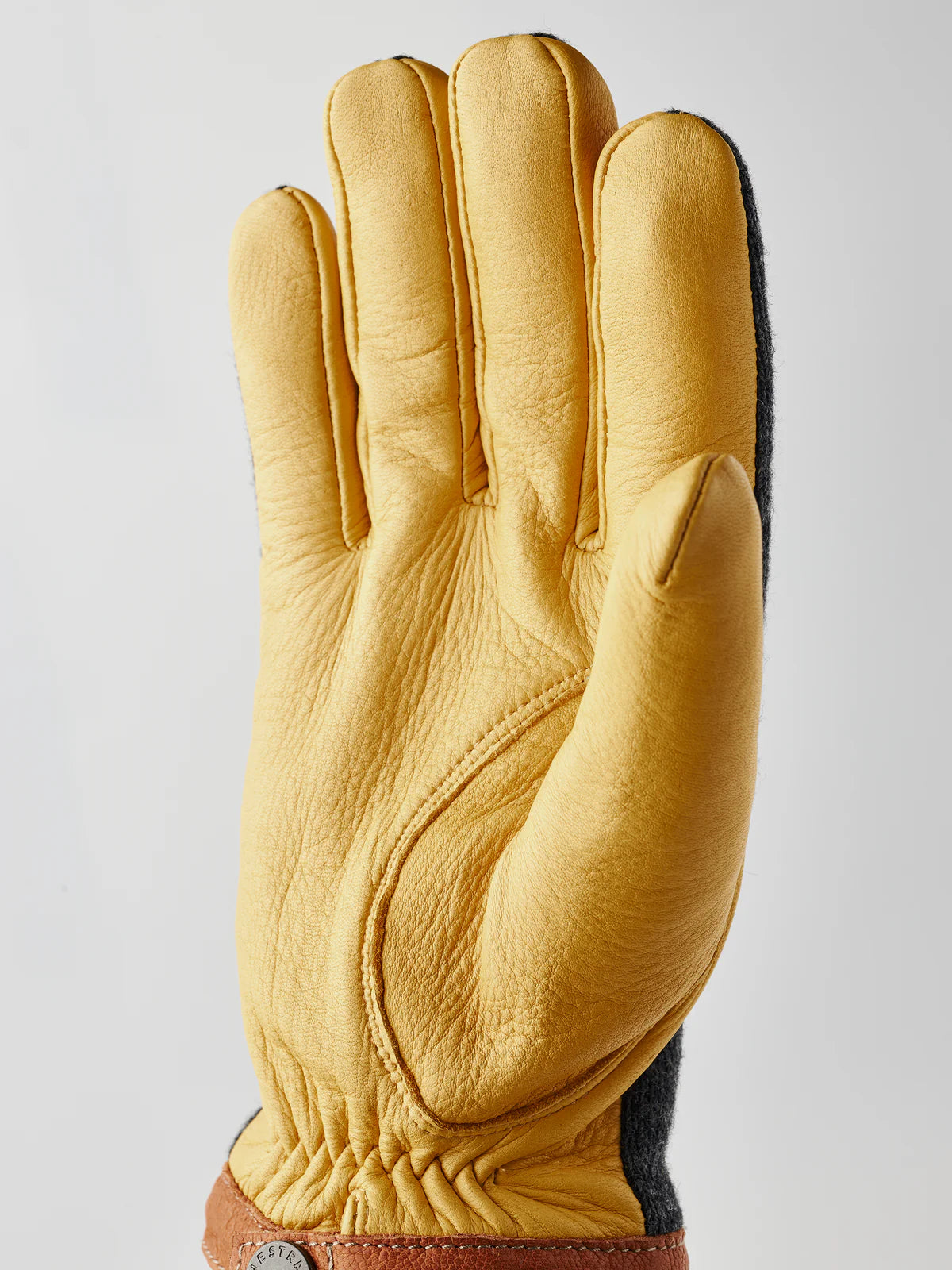 Men's Deerskin Wool Tricot Gloves