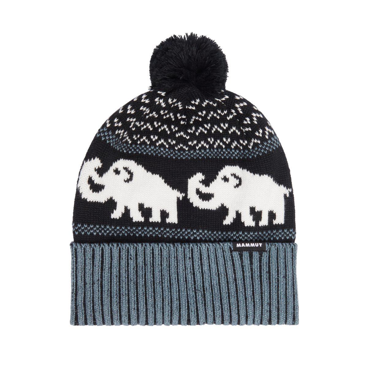Retro Beanie – Deep Teal / Autumn Larice