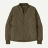Women's Daily Quilted Bomber Jacket