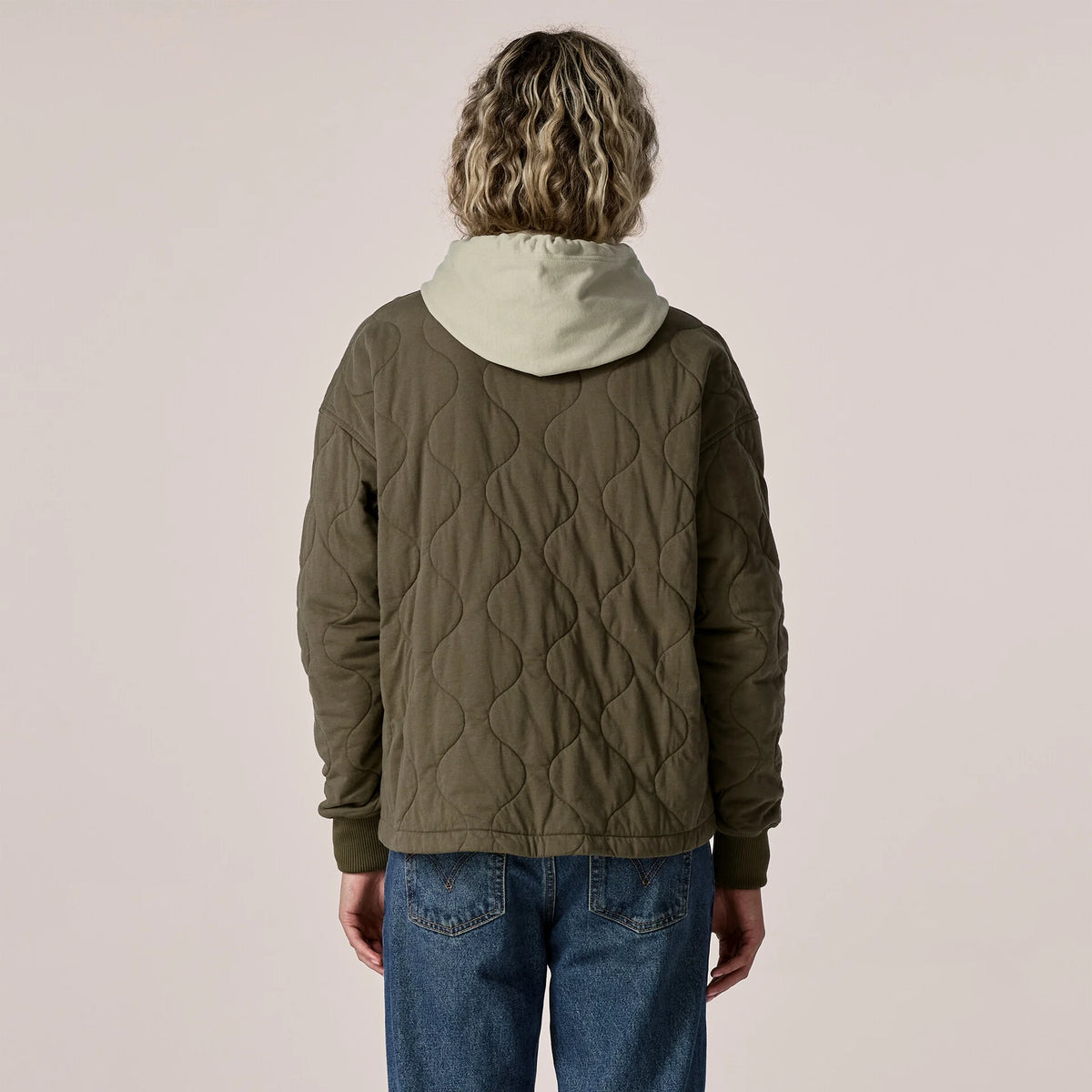 Women's Daily Quilted Bomber Jacket
