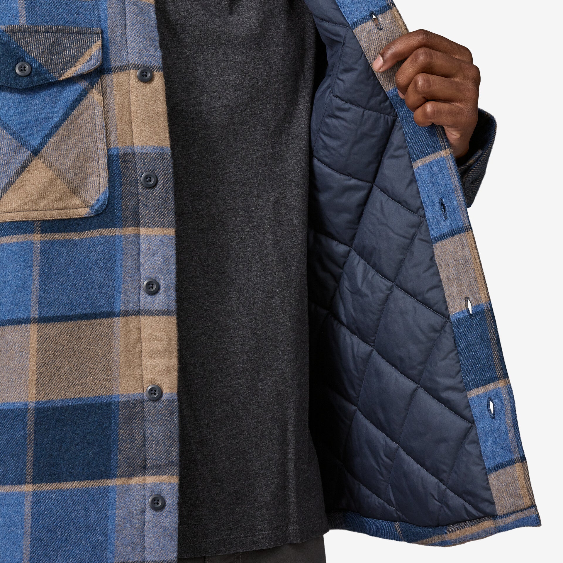 Men's Lightweight Insulated Fjord Flannel Shirt (Past Season)