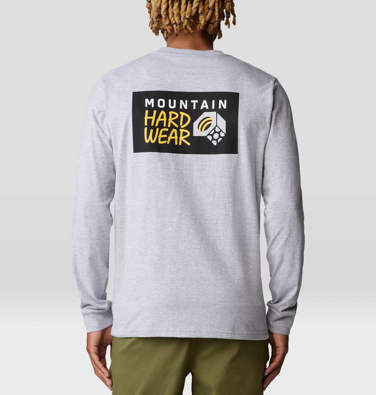 Men's MHW Box Logo Long Sleeve Shirt