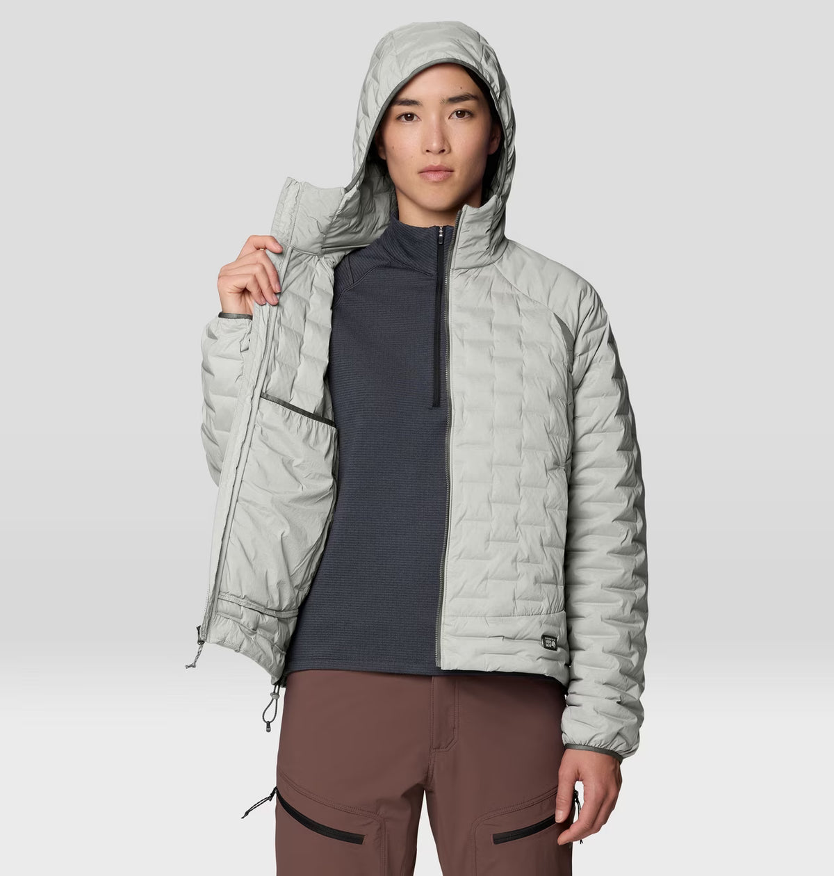 Women's StretchDown Light Hooded Jacket