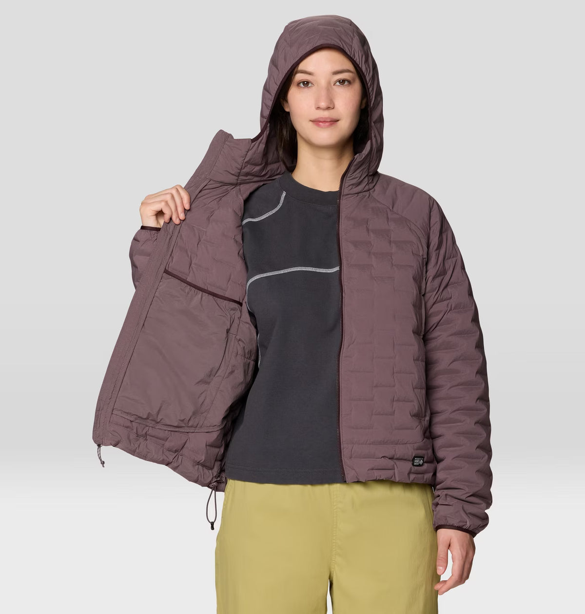 Women's StretchDown Light Hooded Jacket