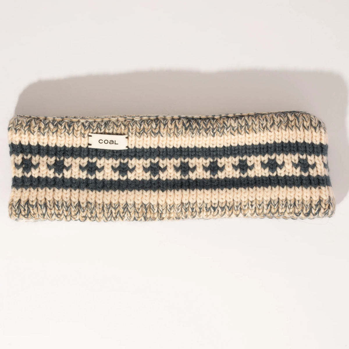 The Dori Knit Headband – Storm / Bone