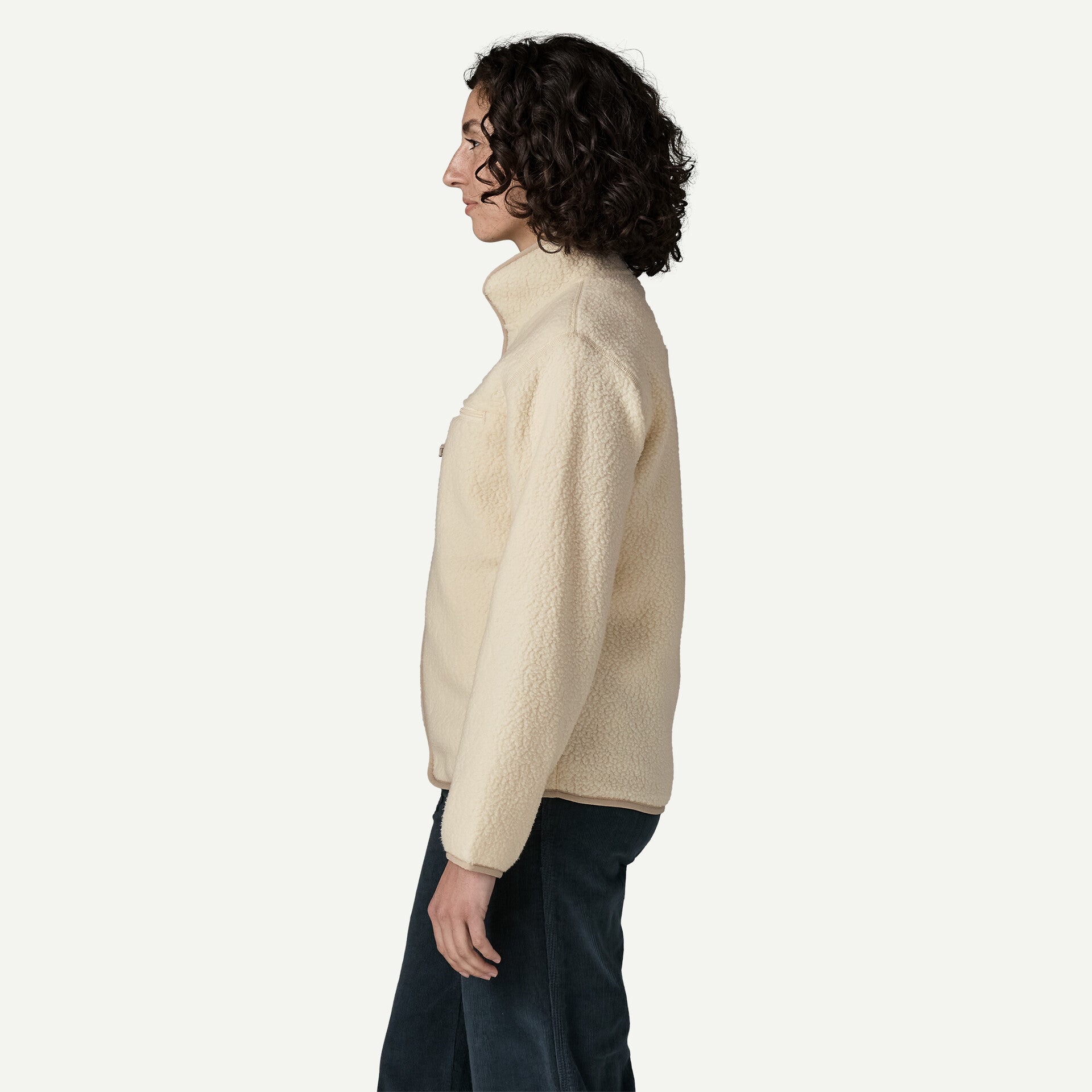Women's Retro Pile Fleece Jacket