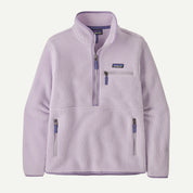 Women's Retro Pile Fleece Marsupial Pullover