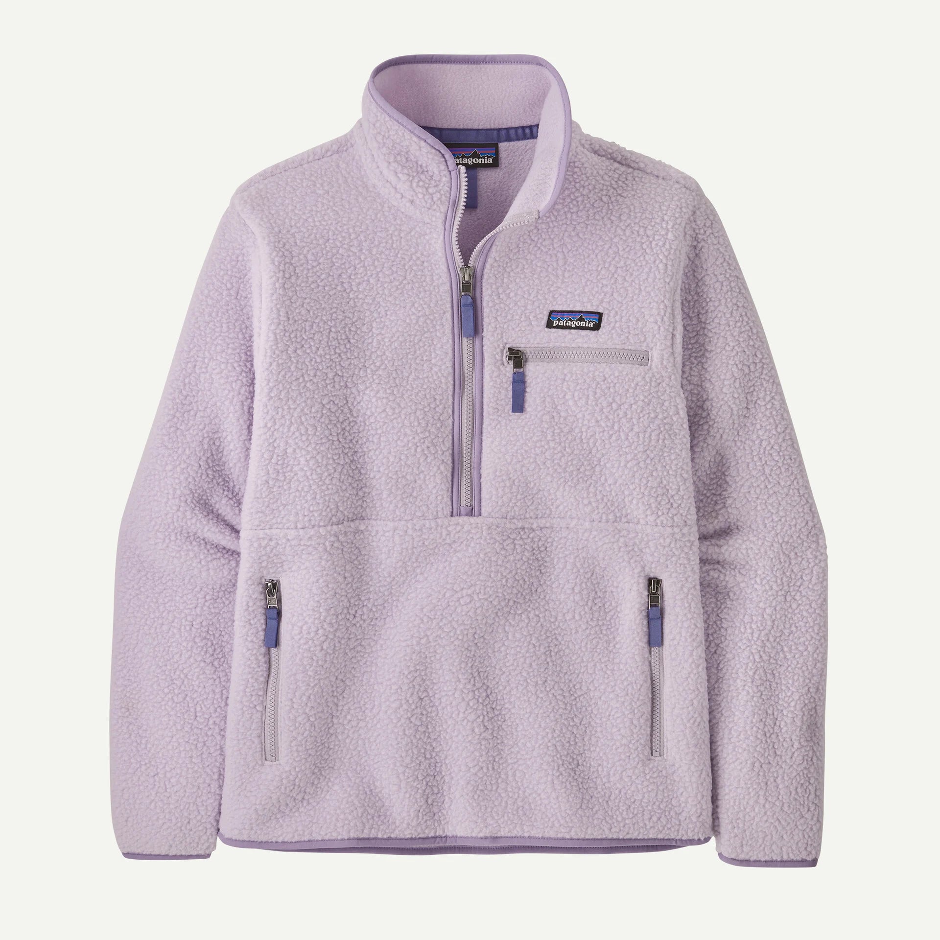 Women's Retro Pile Fleece Marsupial Pullover