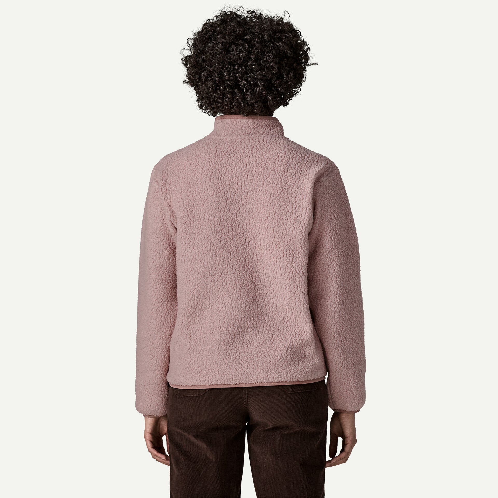 Women's Retro Pile Marsupial Fleece Pullover