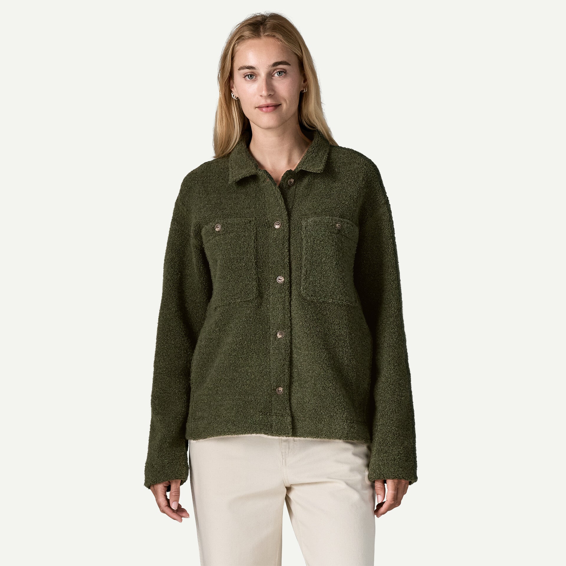 Women's Reclaimed Sweater Shirt Jacket