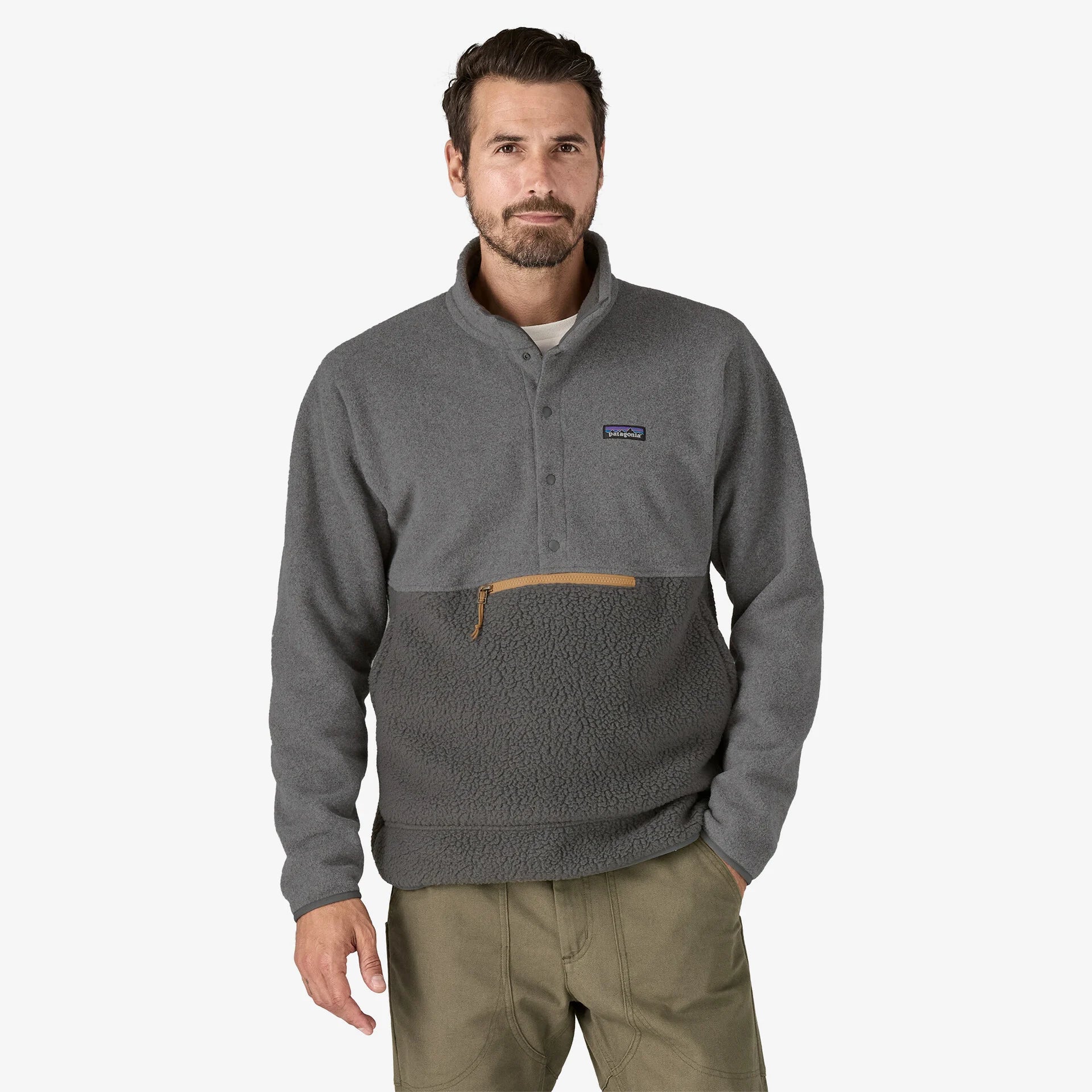 Men's Retro Pile Half-Snap Fleece Pullover (Past Season)