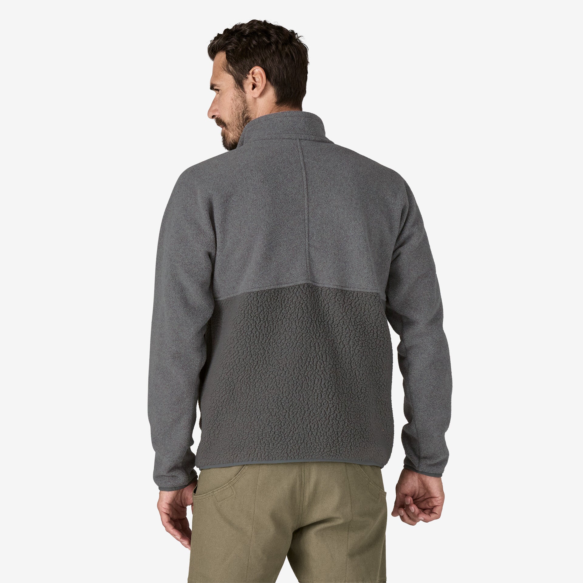 Men's Retro Pile Half-Snap Fleece Pullover (Past Season)