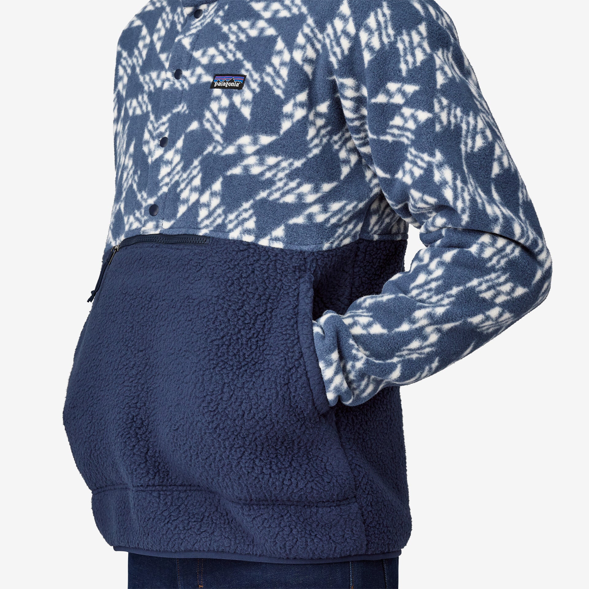 Men's Retro Pile Half-Snap Fleece Pullover (Past Season)