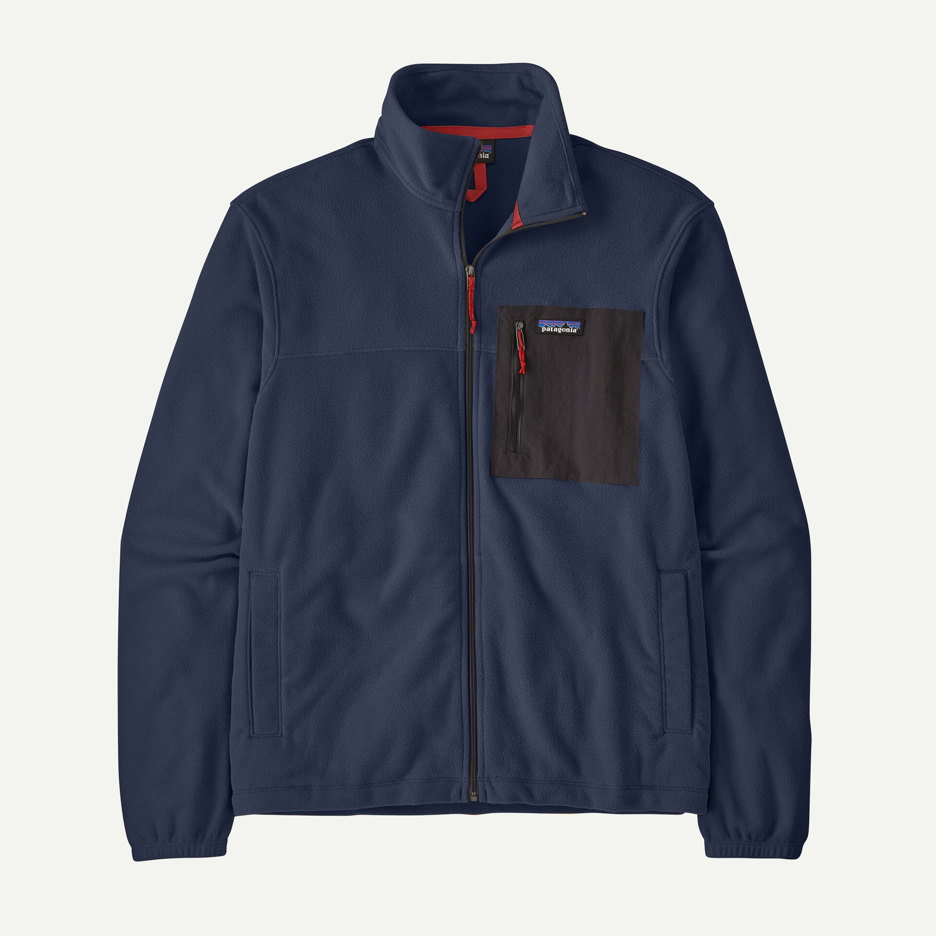 Men's Micro D Fleece Patch Pocket Jacket