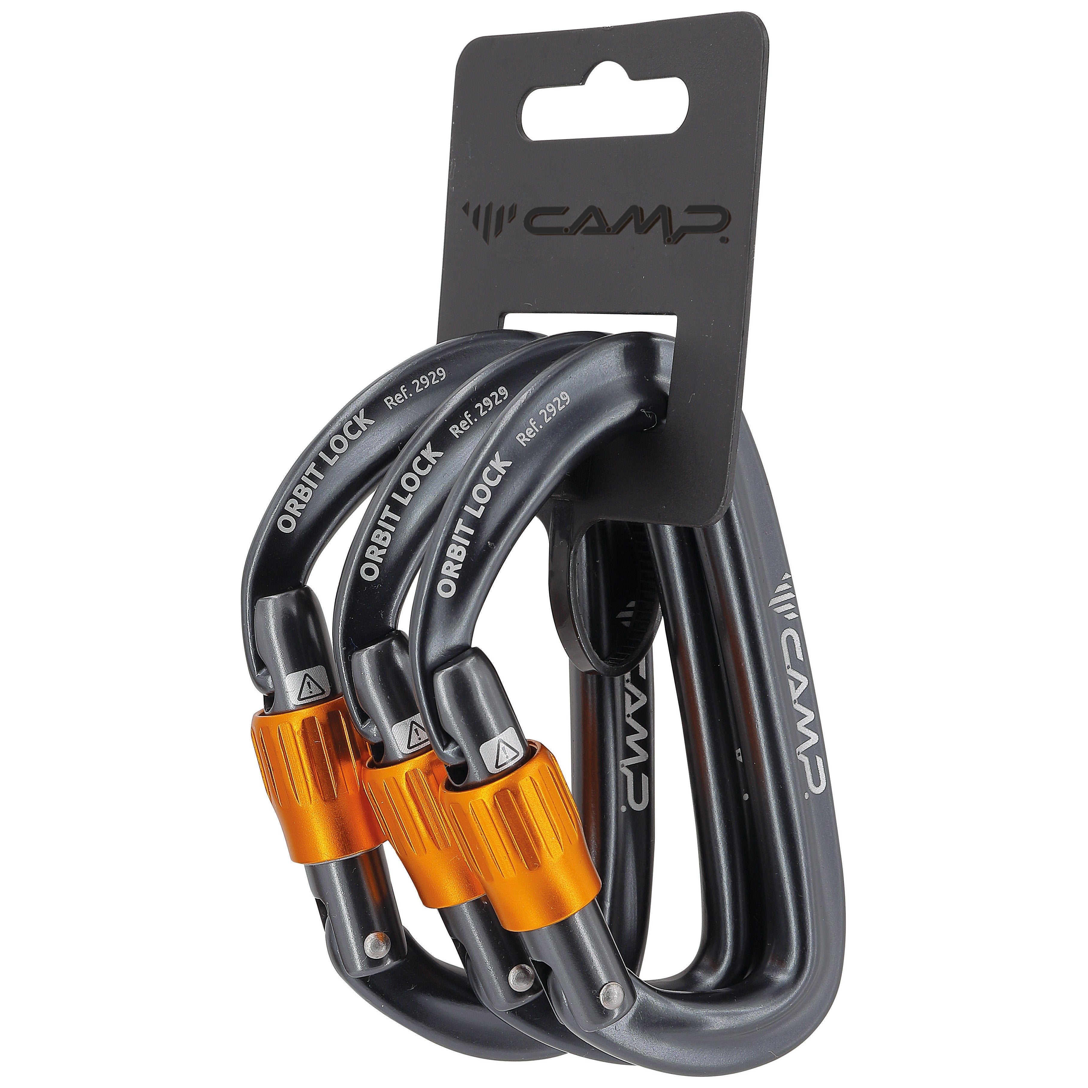 CAMP Orbit Lock Carabiner 3-Pack