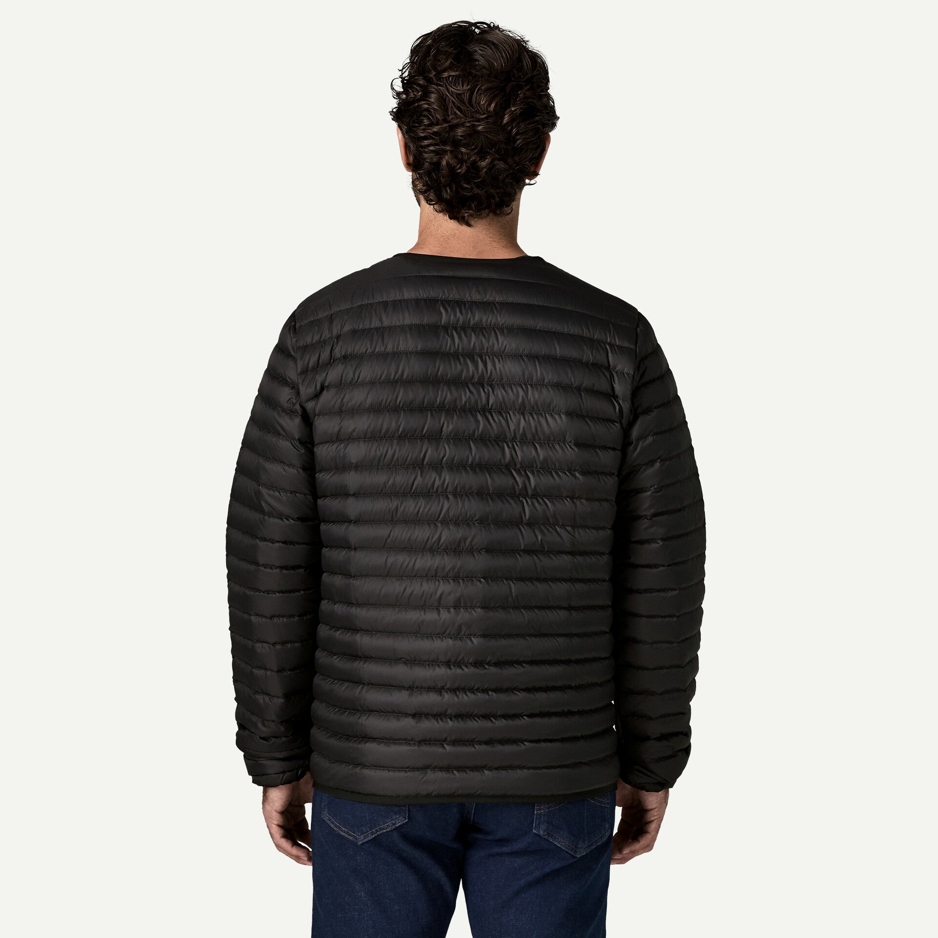 Men's Lightweight Down Sweater Cardigan