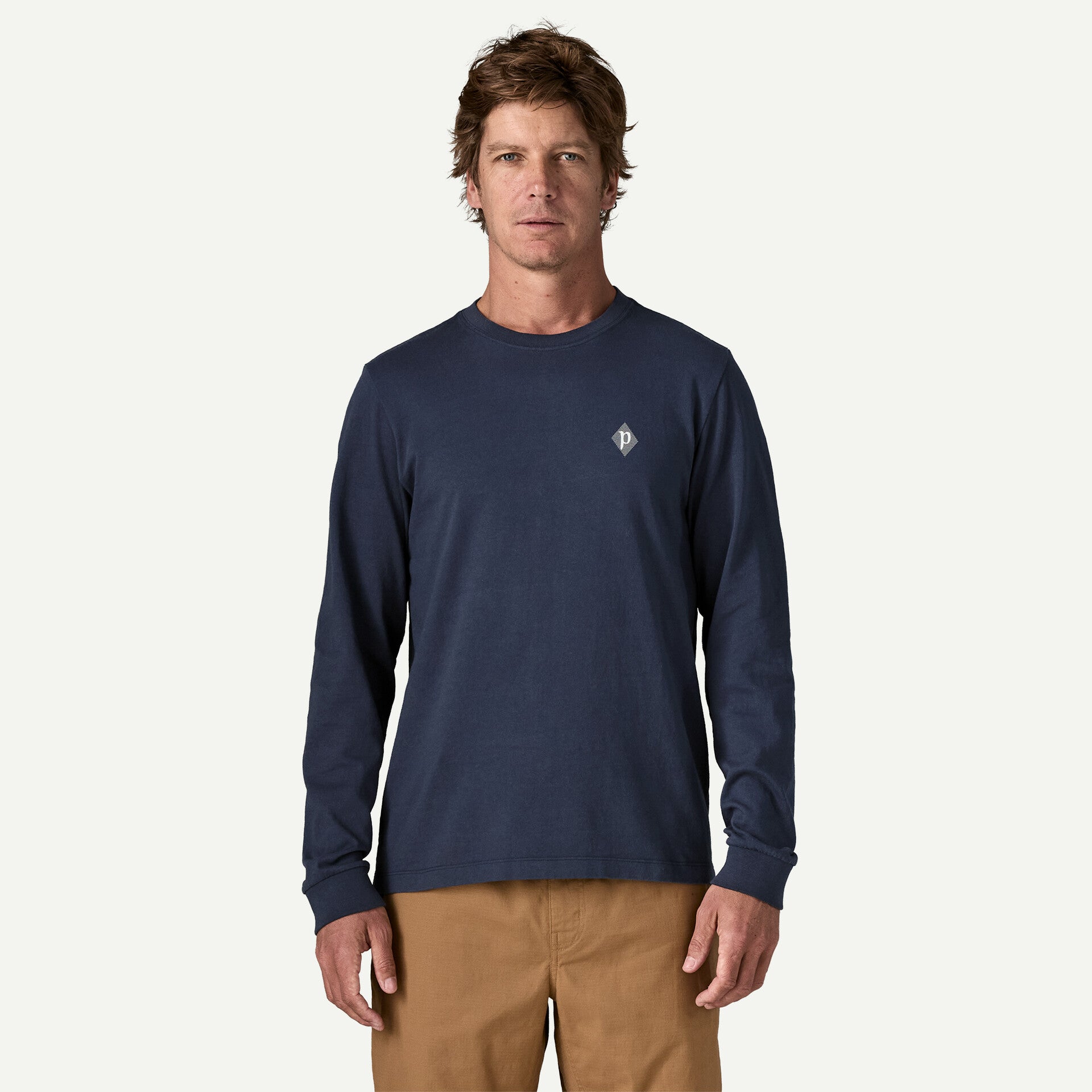 Men's Long-Sleeved Midweight Hut Tripper Skyline T-Shirt