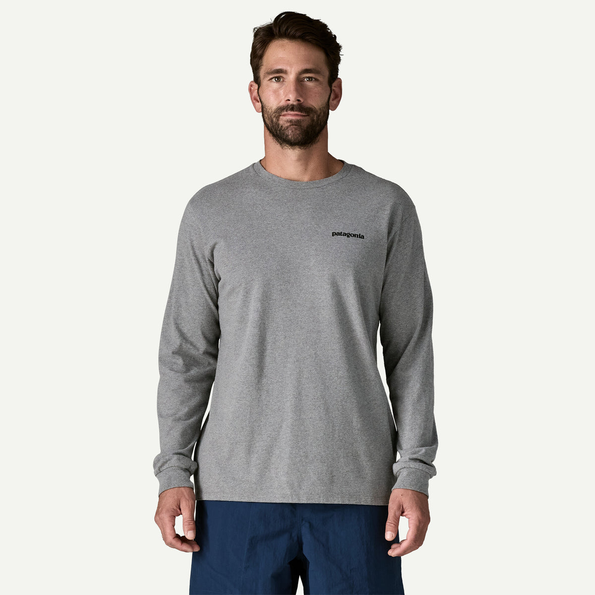 Men's Long-Sleeved P-6 Logo Responsibili-Tee
