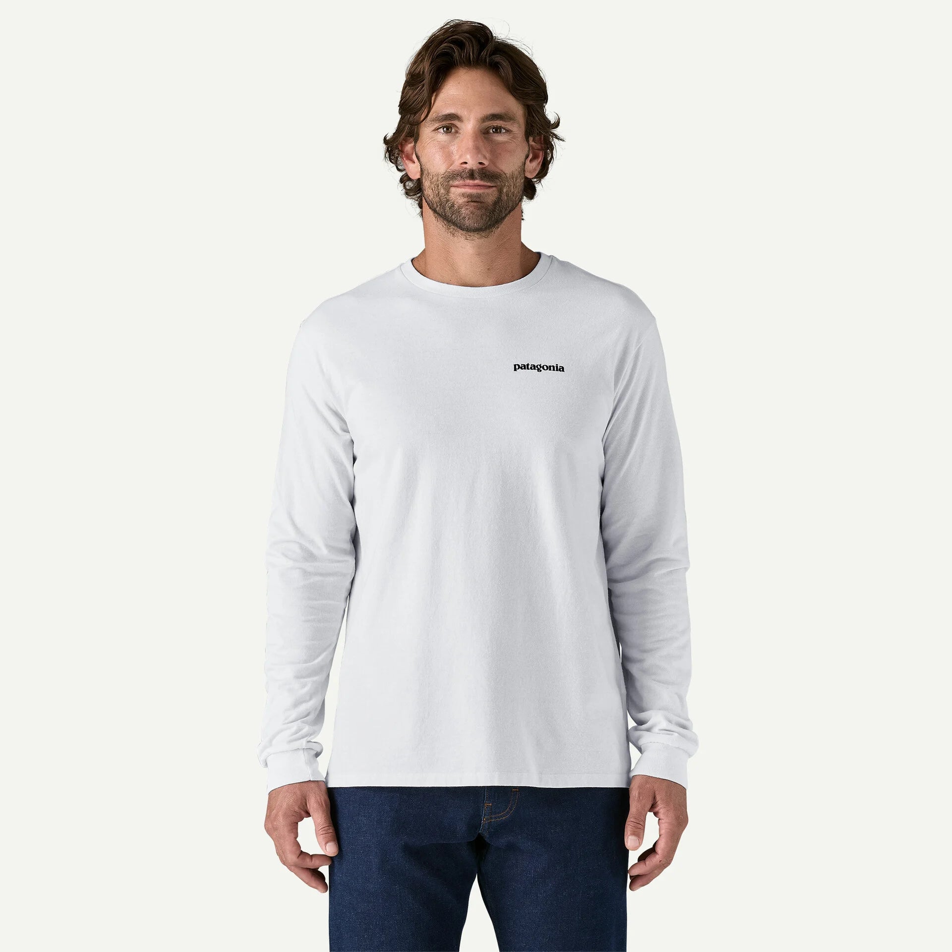 Men's Long-Sleeved P-6 Logo Responsibili-Tee