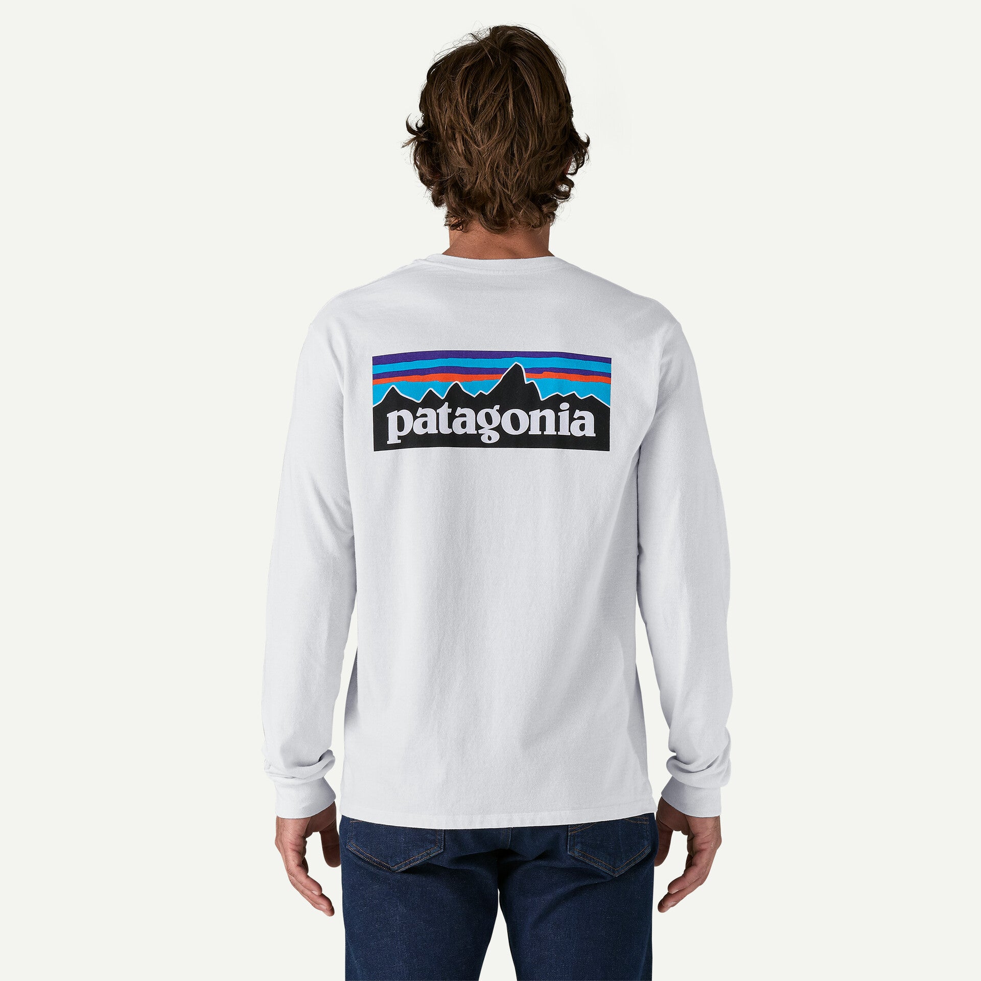 Men's Long-Sleeved P-6 Logo Responsibili-Tee