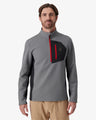 Men’s Bandit Sweater Fleece Quarter Zip – Storm