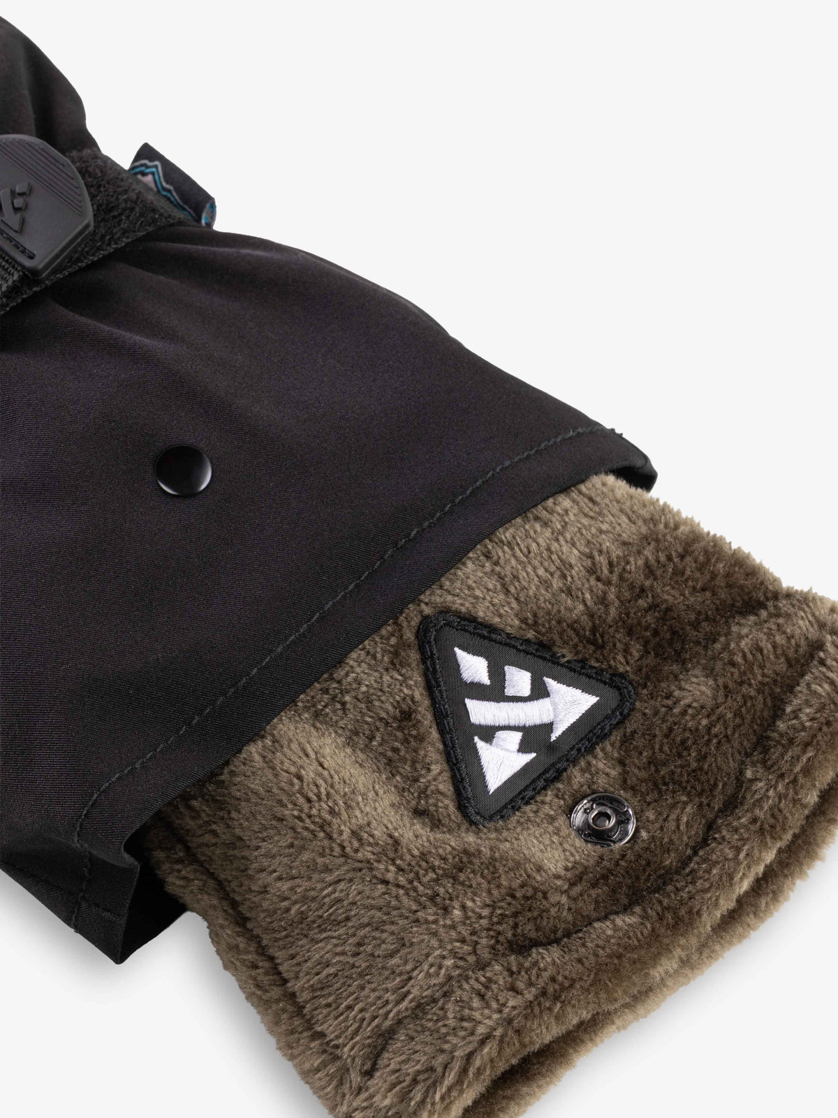 Women’s A-Peak 2-in-1 Mitts – Beige / Black