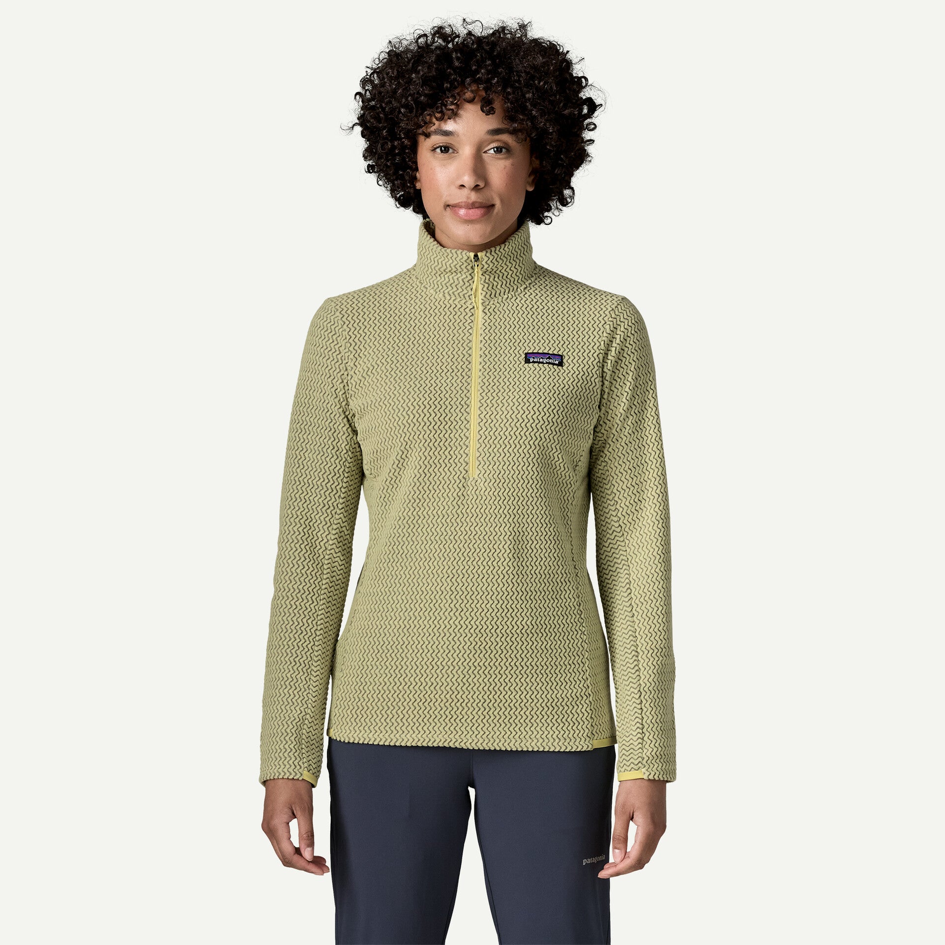 Women's R1 Air Fleece Zip-Neck