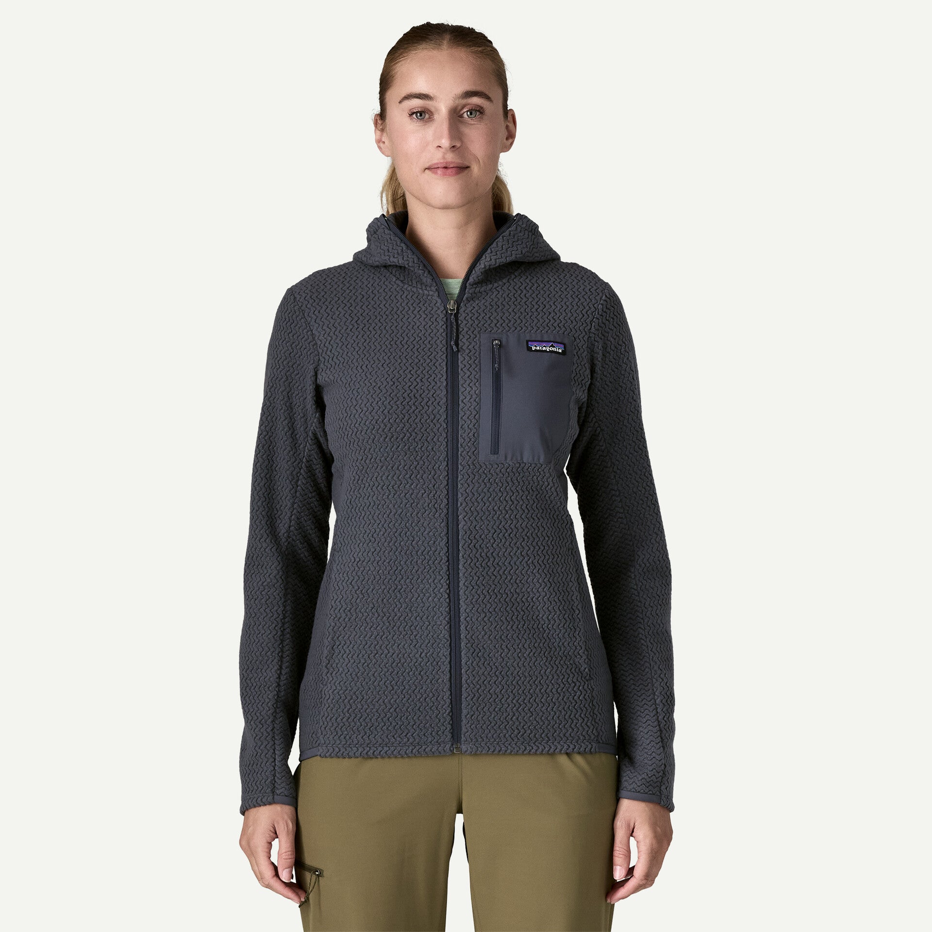 Women's R1 Air Fleece Full-Zip Hoody
