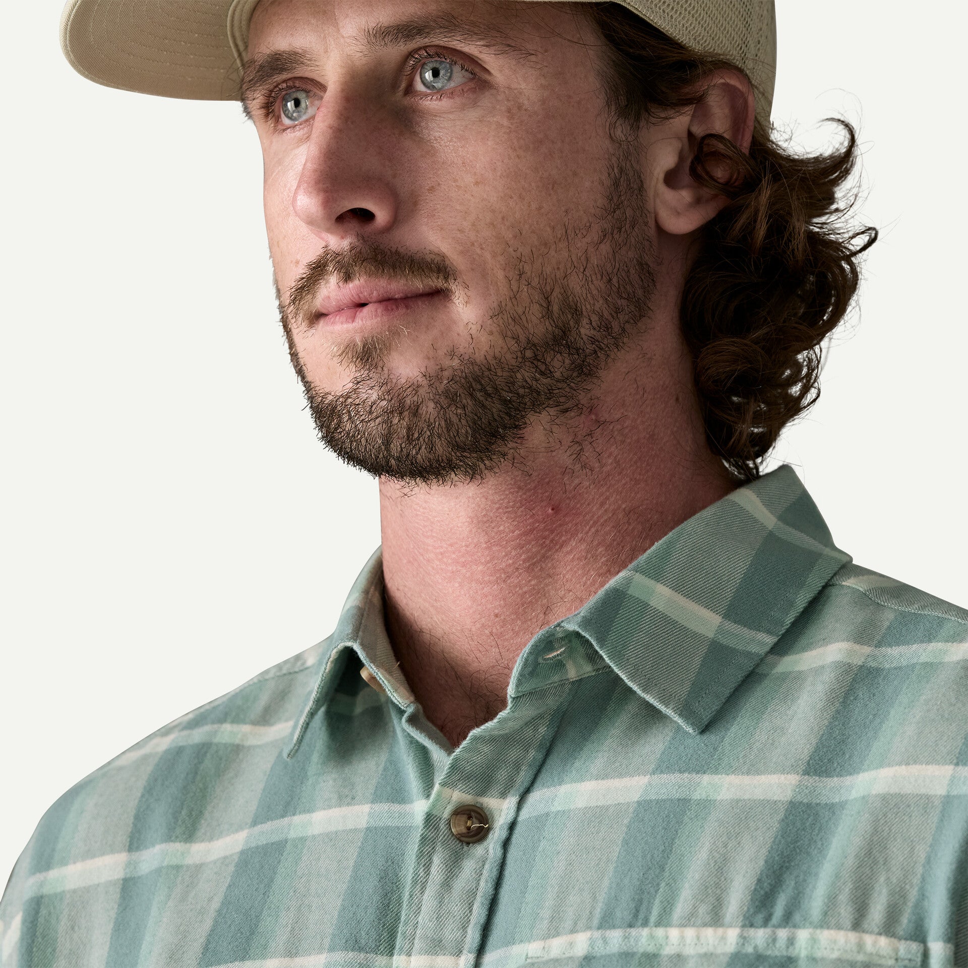 Men's Long-Sleeved Lightweight Fjord Flannel Shirt