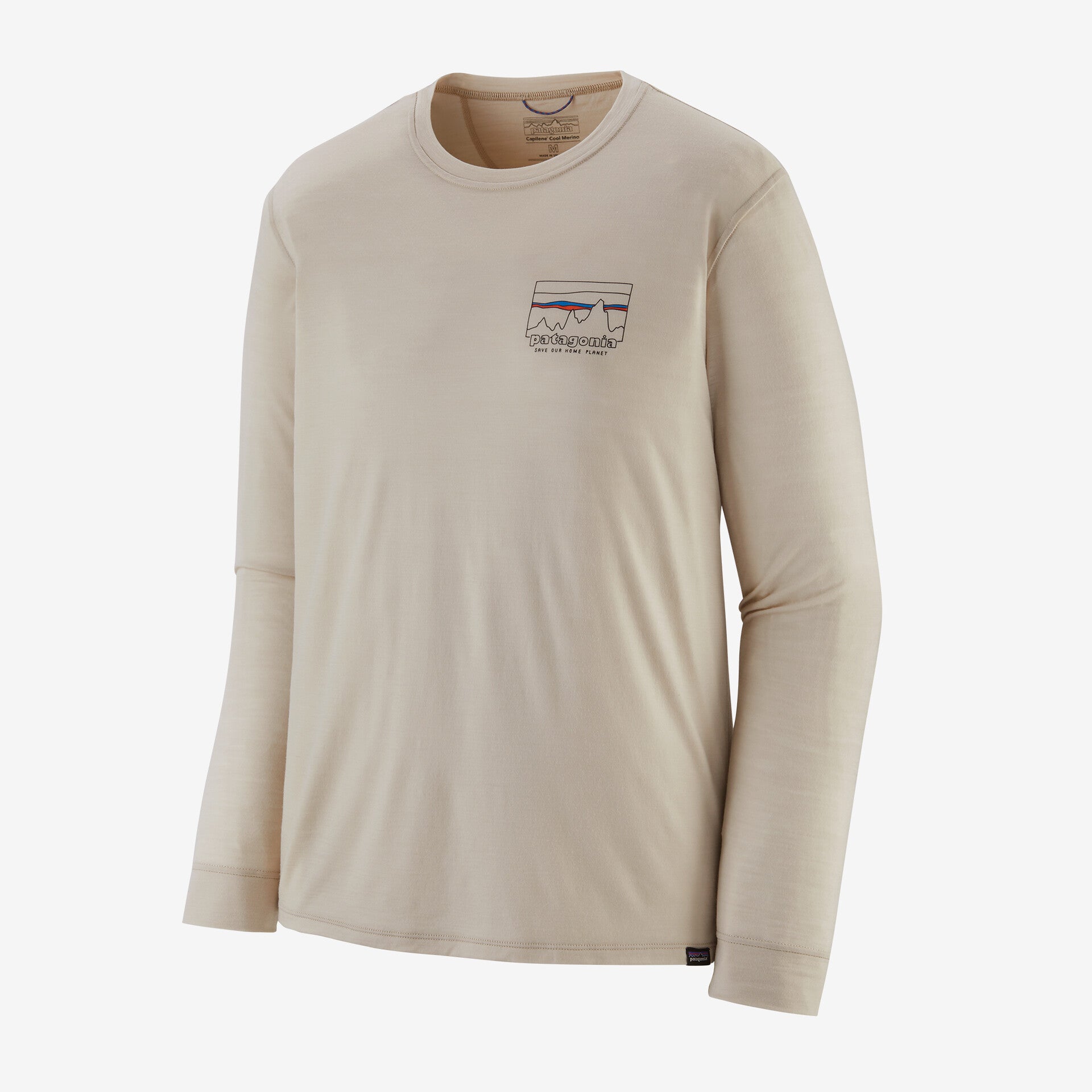 Patagonia Men's Long-Sleeved Capilene Cool Merino Graphic Shirt