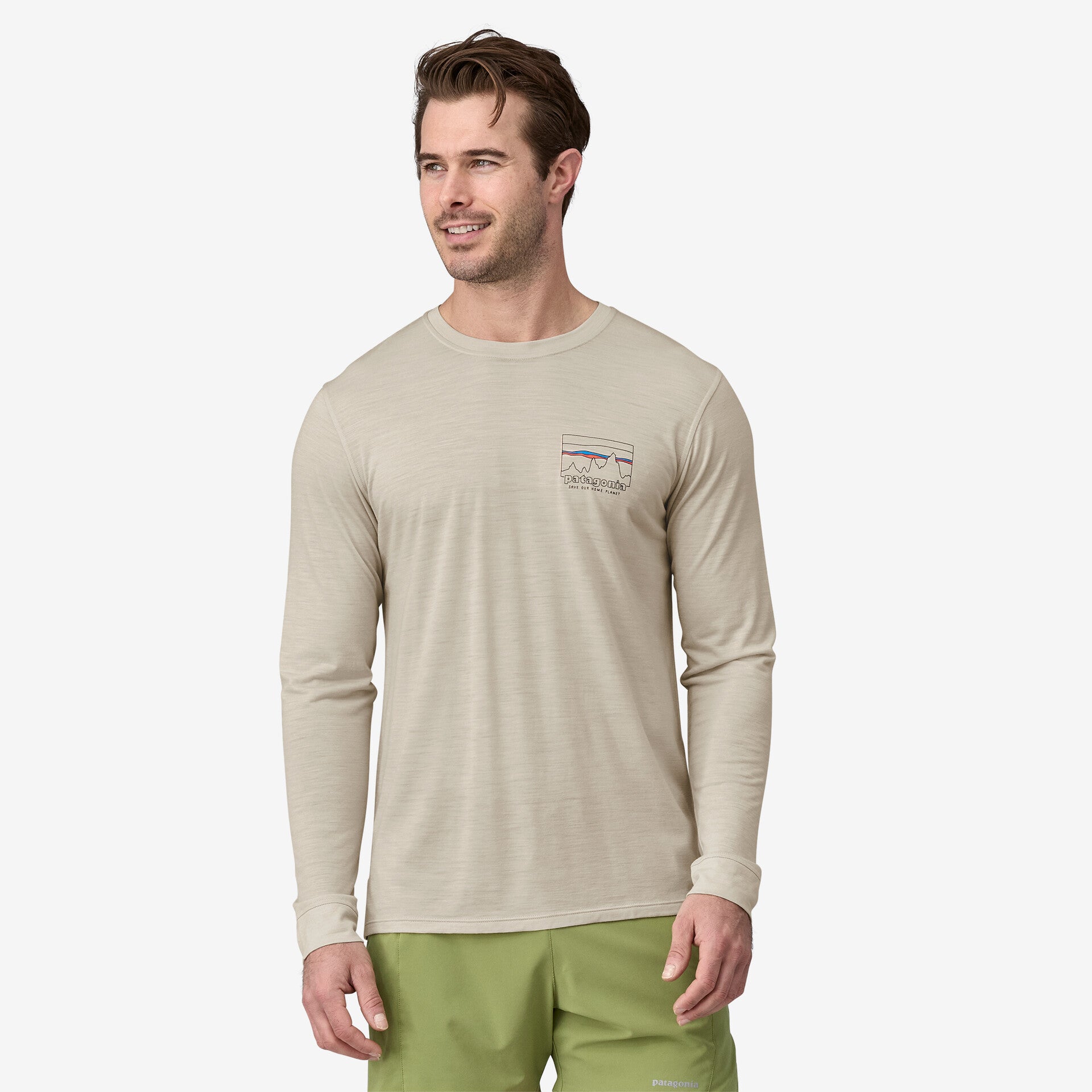 Long sleeve patagonia top deals