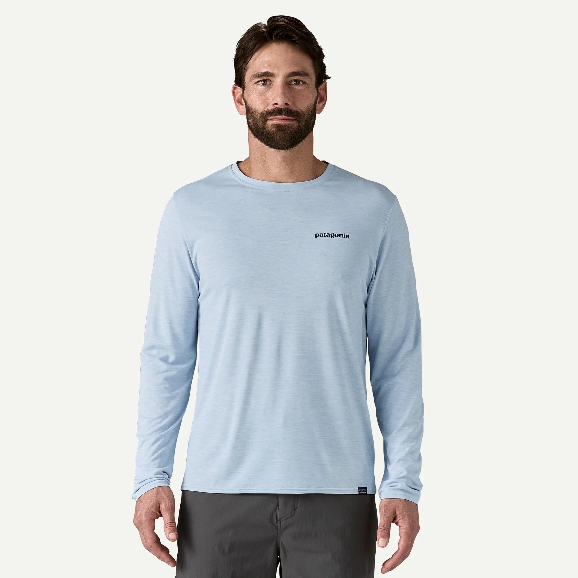 Men's Long-Sleeved Capilene Cool Daily Graphic Shirt - Waters