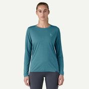 Women's Long-Sleeved Capilene Cool Daily Graphic Shirt - Waters