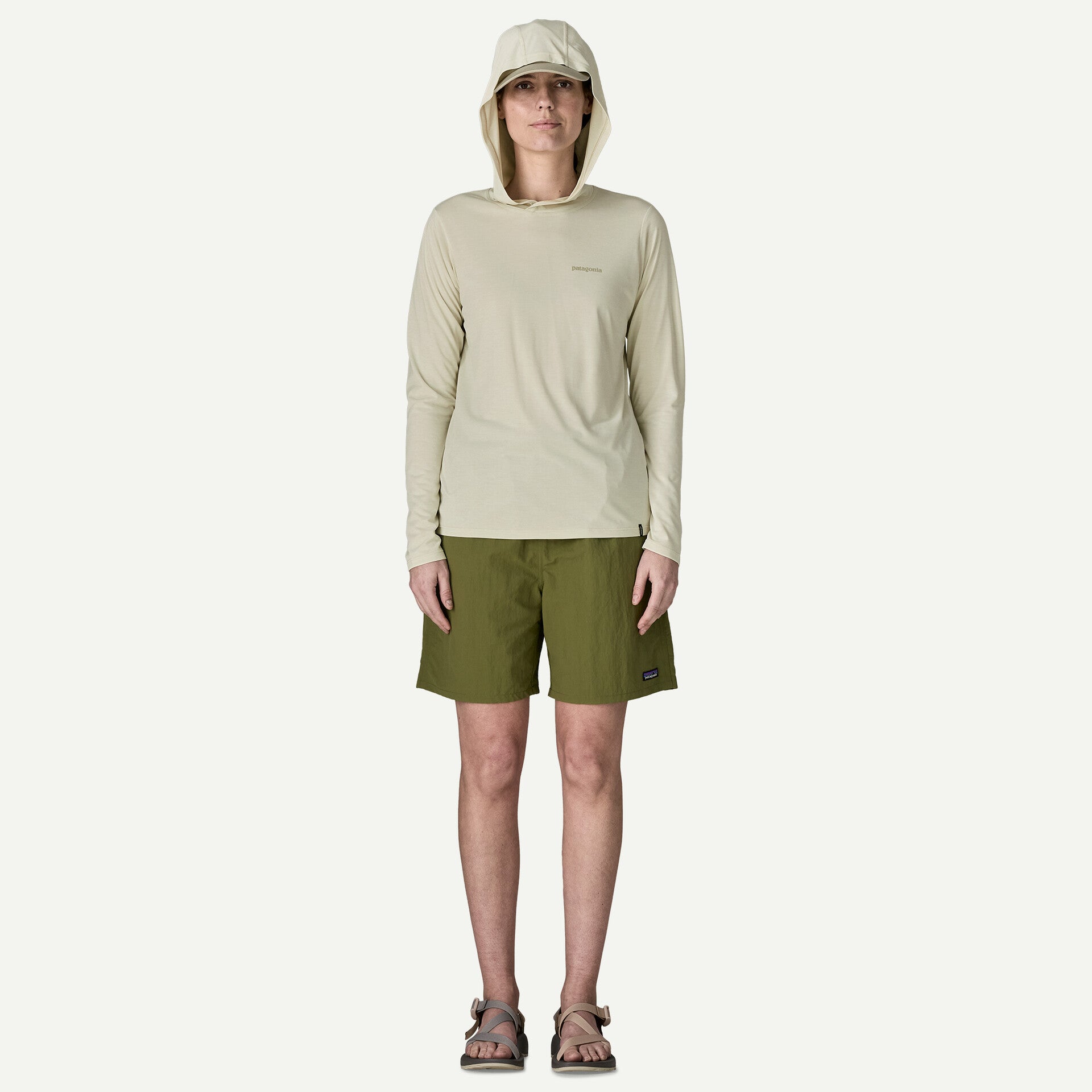 Women's Capilene Cool Daily Hoody - Casting Logo