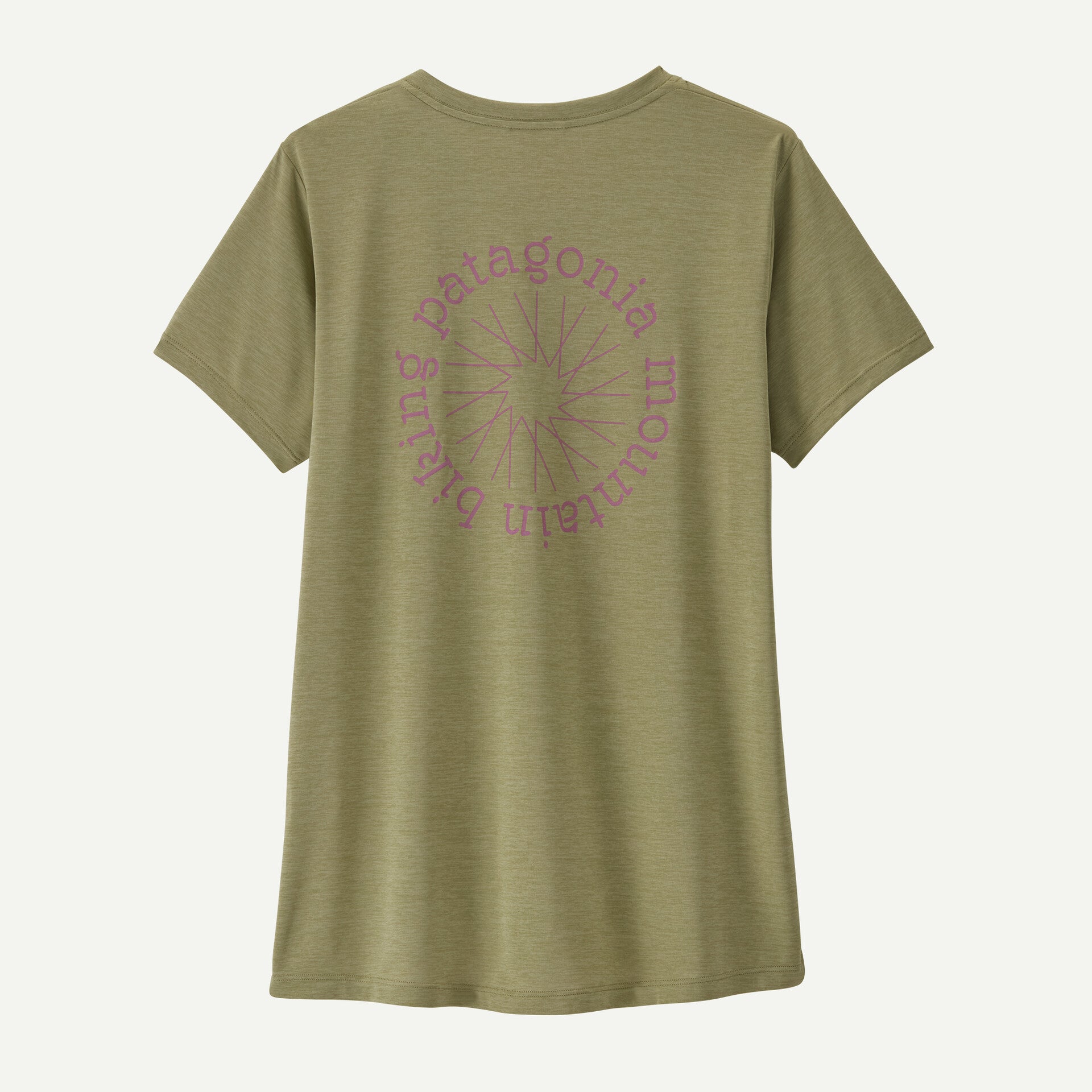Women's Capilene Cool Daily Shirt - Spoke Stencil