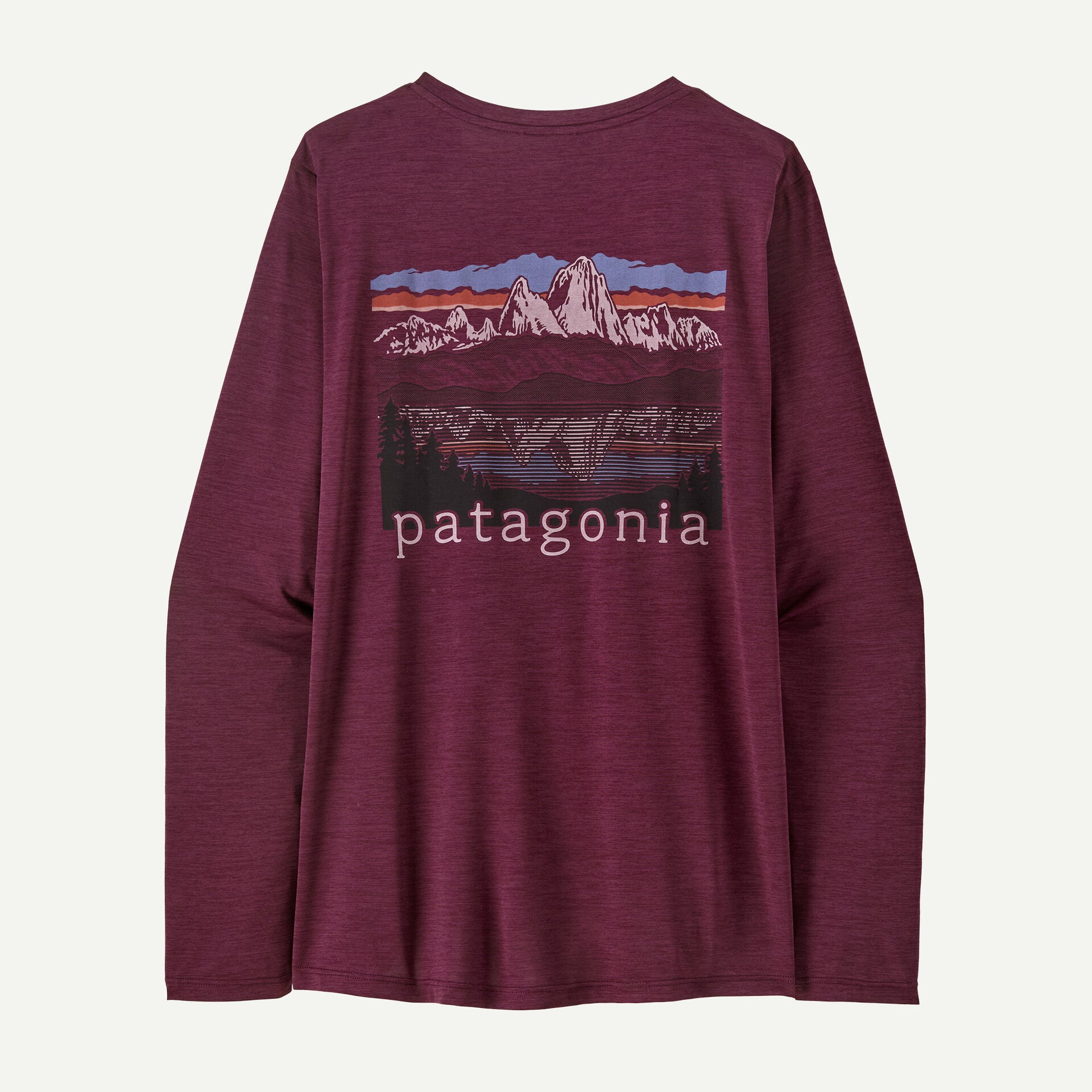 Women's Long-Sleeved Capilene Cool Daily Shirt - Fitz Roy Foothills