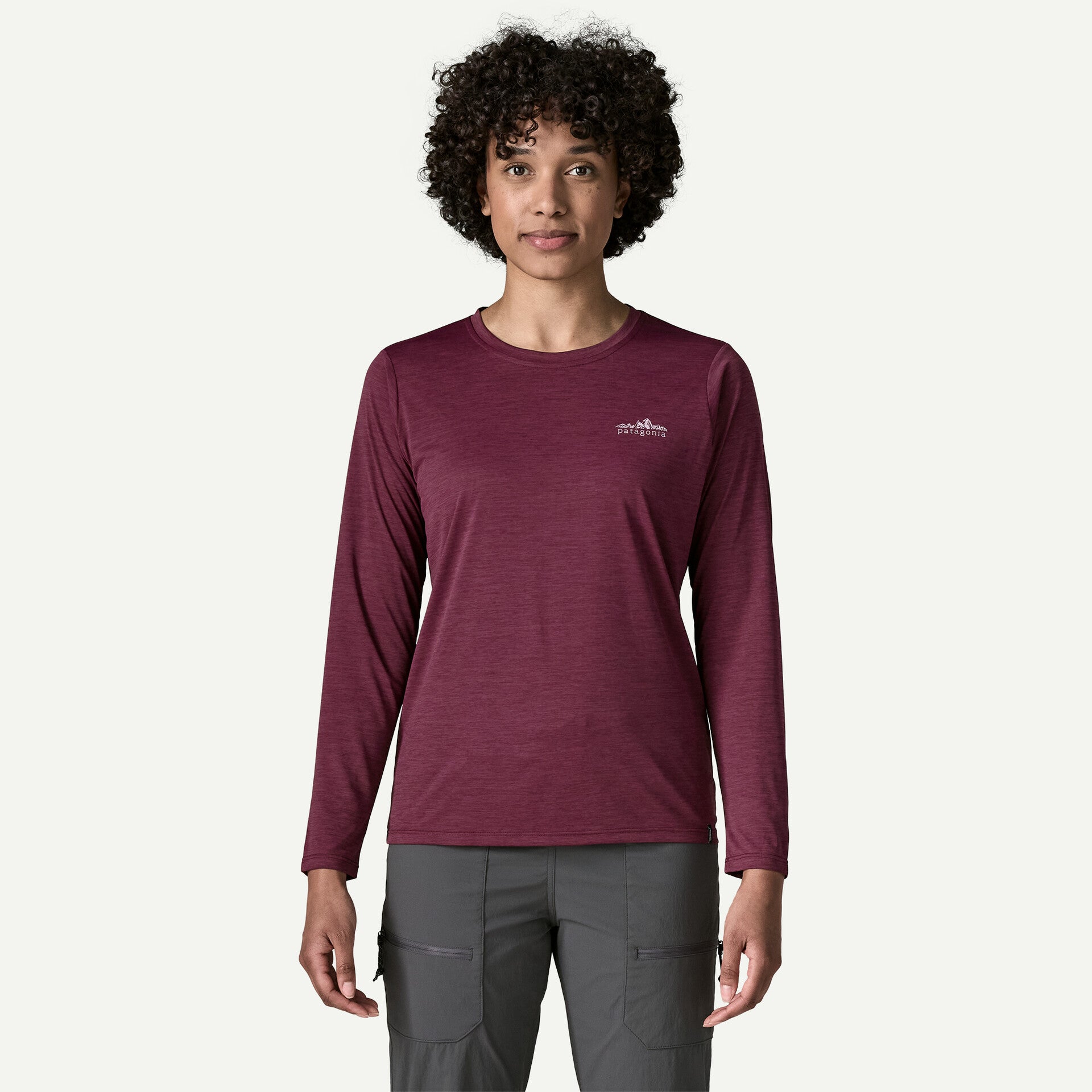 Women's Long-Sleeved Capilene Cool Daily Shirt - Fitz Roy Foothills
