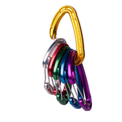 Helium 3.0 Rack Wire Gate Carabiner | 6 Pack