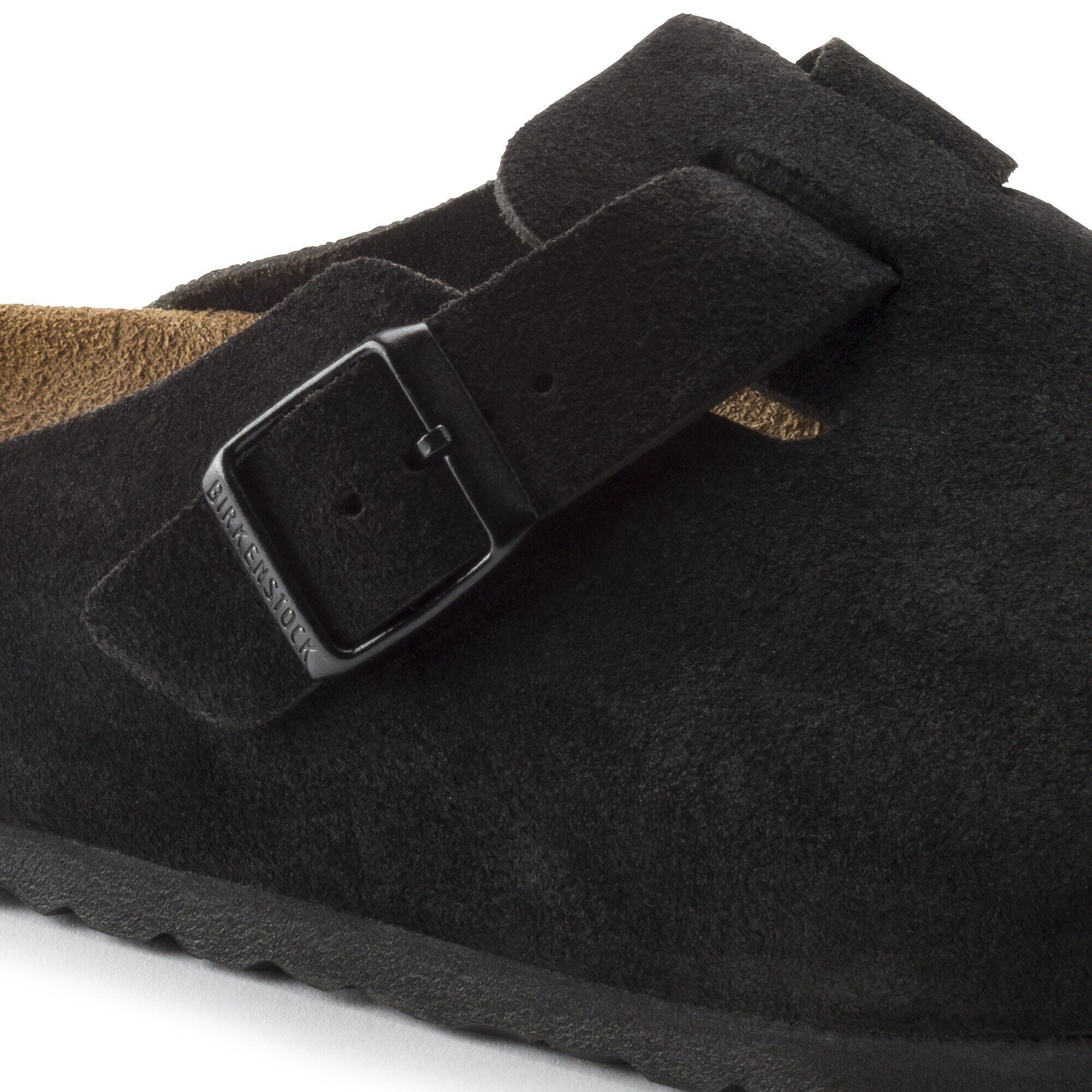 Boston Soft Footbed Suede Leather Sandals