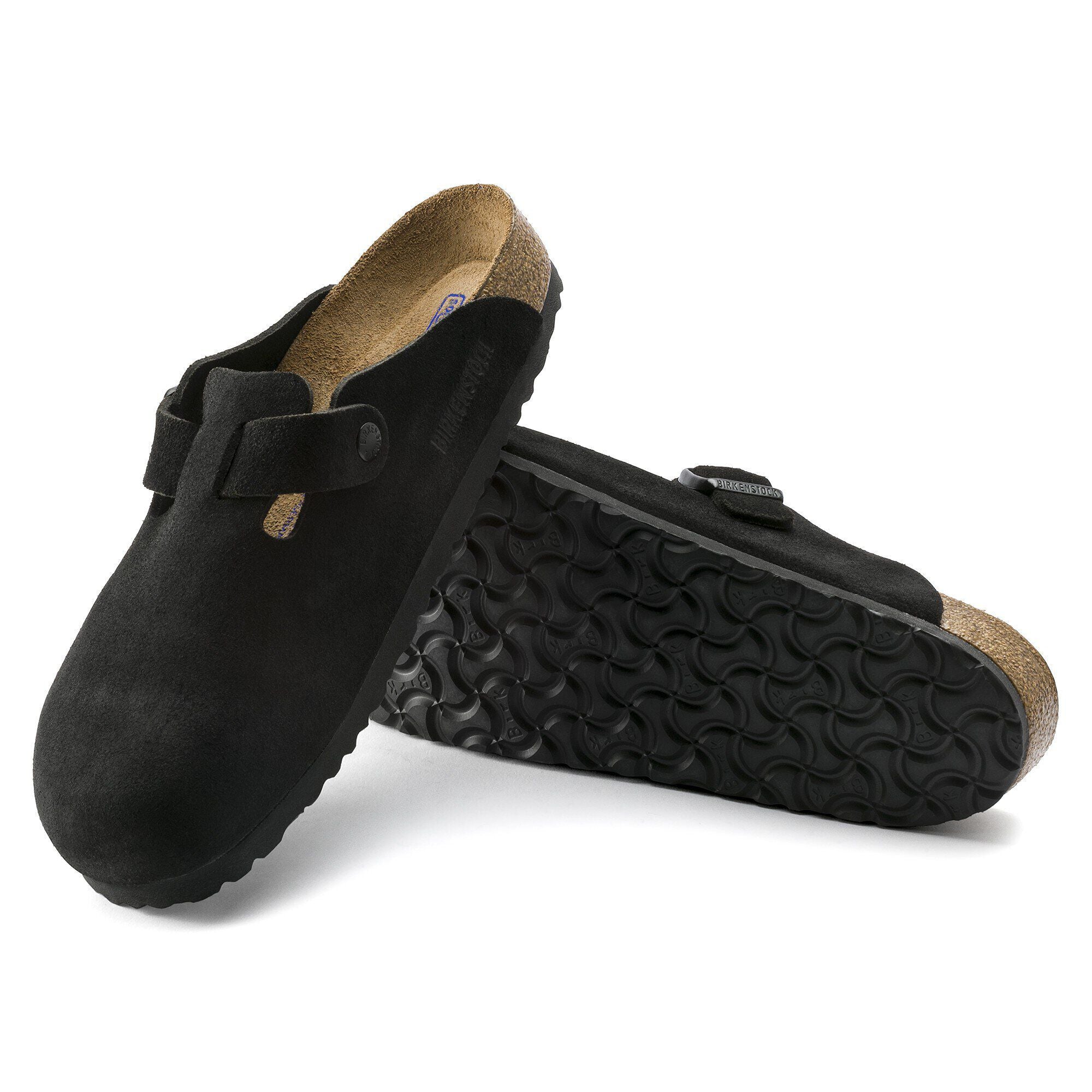 Boston Soft Footbed Suede Leather Sandals