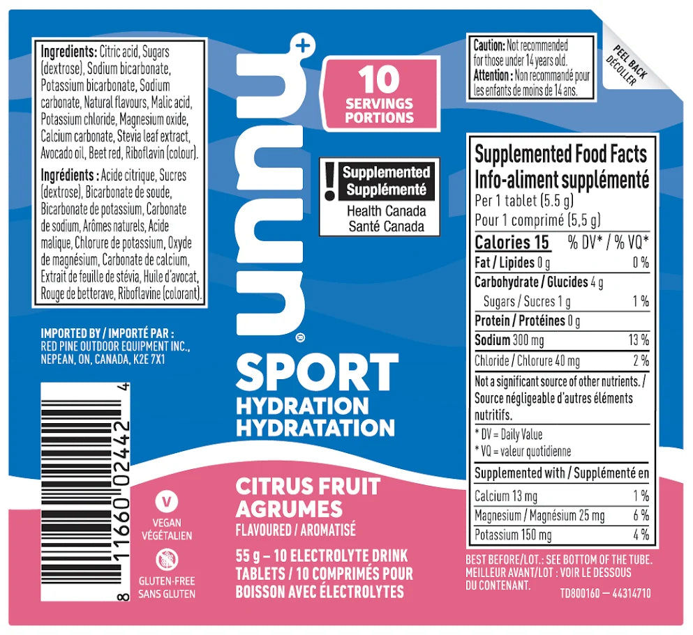 Nuun Sport Hydration Tablets