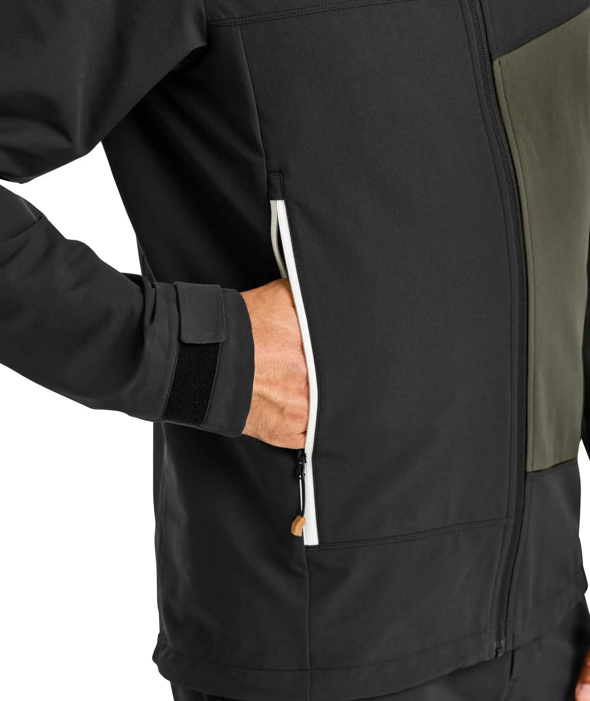 Men’s Seceda Softshell Jacket – Black Raven