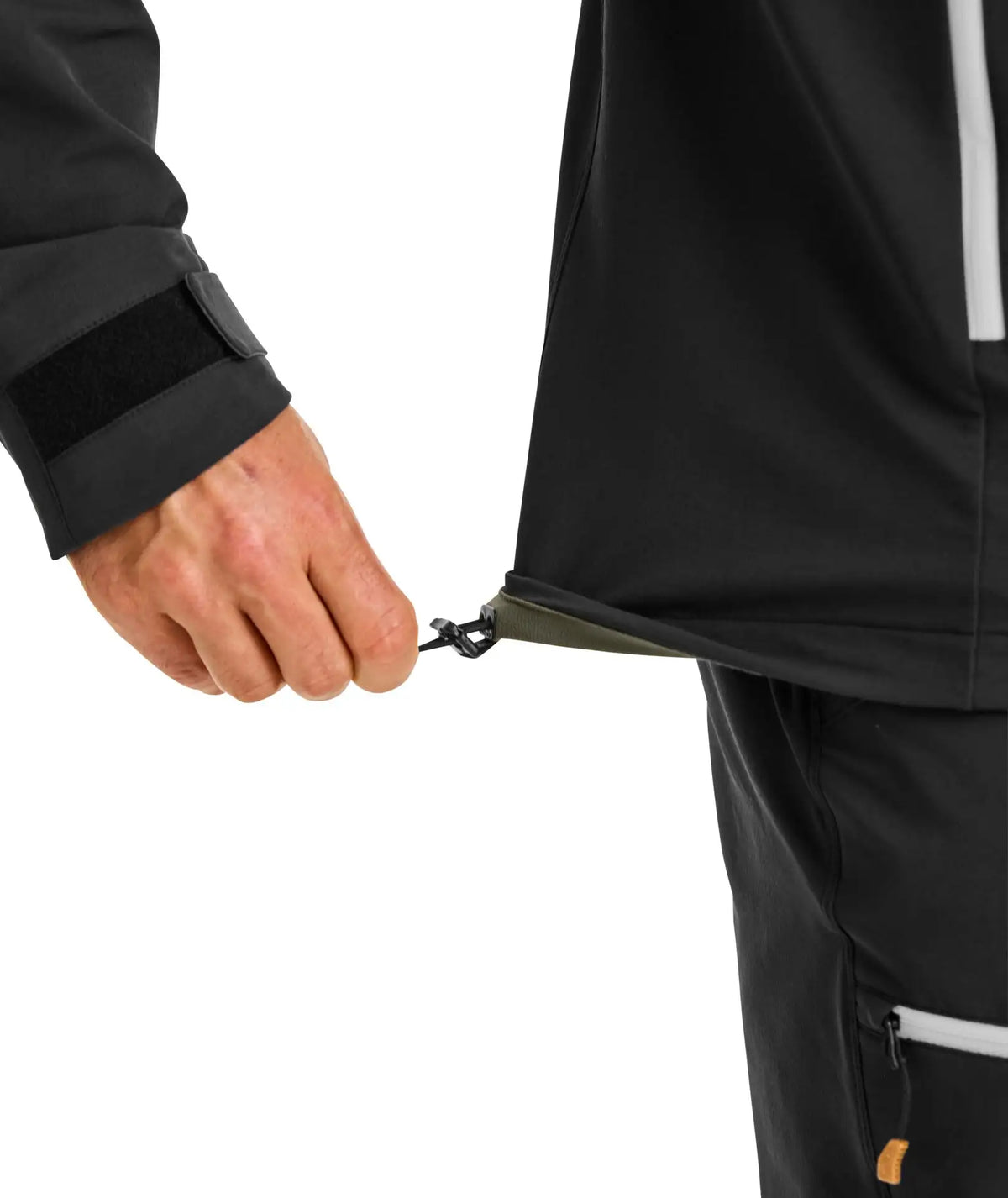 Men’s Seceda Softshell Jacket – Black Raven