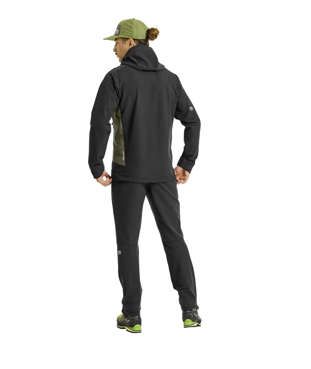 Men’s Seceda Softshell Jacket – Black Raven