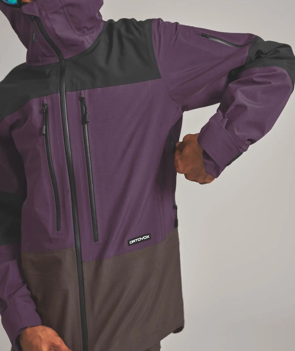 Men’s Ravine Free 3L Jacket – Dark Wild Berry