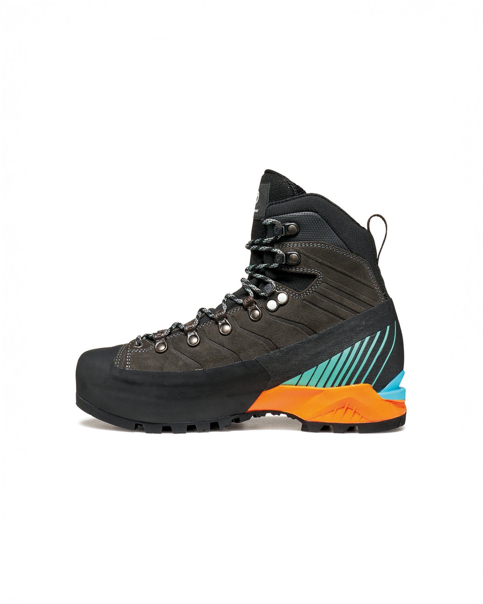color:carbon / aqua green