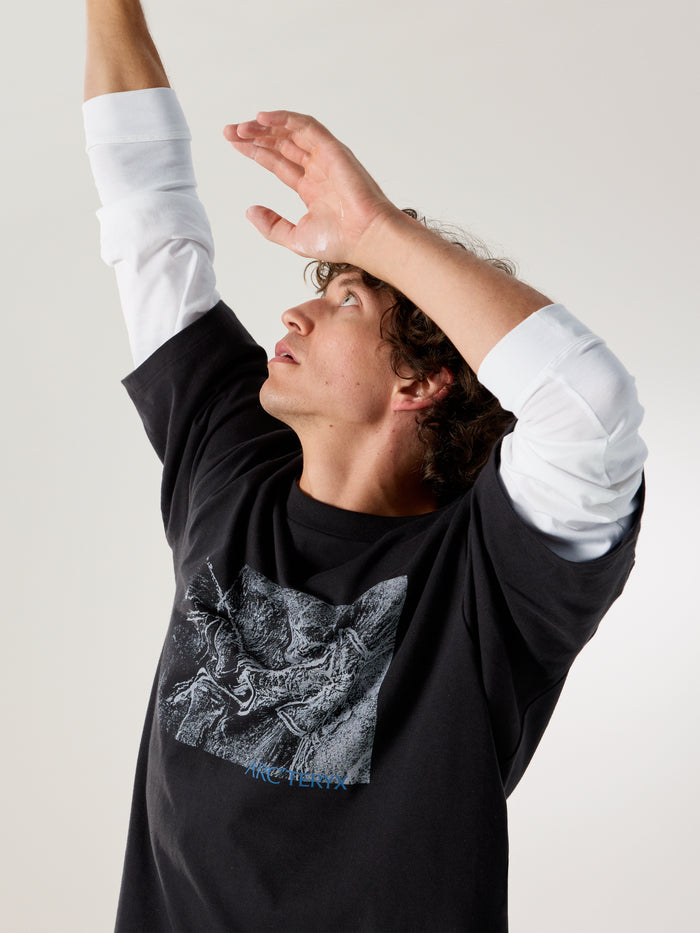 Men's Kragg Cotton Lithographica Shirt SS