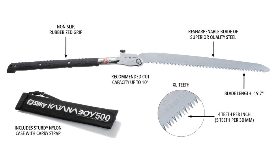 Katanaboy 500mm Folding Saw
