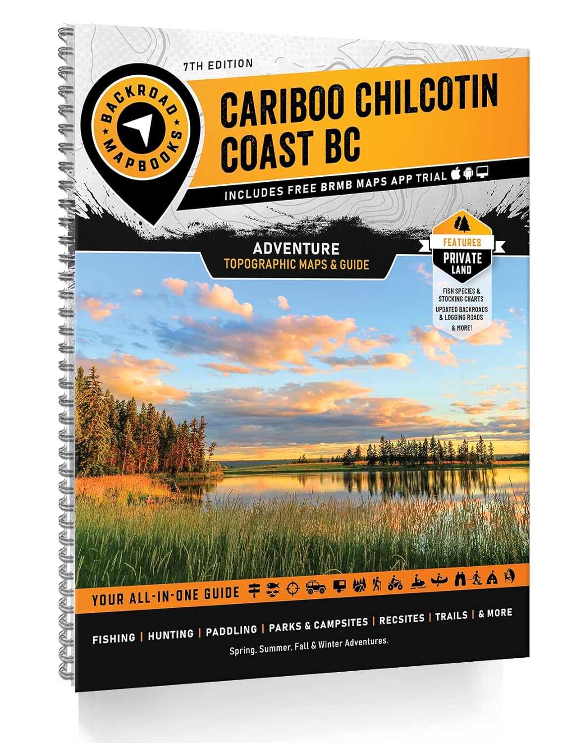 Cariboo Chilcotin Coast BC Backroad Mapbook | 7th Edition